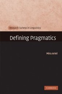 Enlarge image Cover: Defining Pragmatics - Cambridge University Press