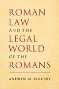 Cover: Roman Law and the Legal World of the Romans - Cambridge University Press