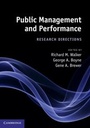 Cover: Public Management and Performance - Cambridge University Press