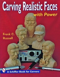 Enlarge image Cover: Carving Realistic Faces with Power - Schiffer Craft