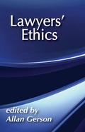Cover: Lawyers' Ethics - Transaction Publishers