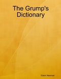 Cover: The Grump's Dictionary - Lulu.com