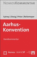 Cover: Aarhus-Konvention - Manz