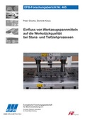 Cover: Einfluss von Werkzeugspannmitteln auf die Werkst&uuml;ckqualit&auml;t bei Stanz- und Tiefziehprozessen - Europ&auml;ische Forschungsgesellschaft f&uuml;r Blechverarbeitung e.V. (EFB)