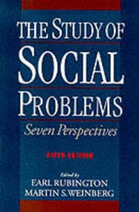 Enlarge image Cover: The Study of Social Problems - Oxford University Press