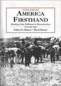 Enlarge image Cover: America Firsthand - Bedford Books