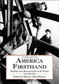 Enlarge image Cover: America Firsthand - Bedford Books,U.S.