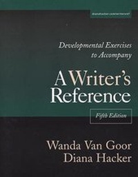 Enlarge image Cover: Developmental Exercises to Accompany a Writer's Reference - Bedford Books,U.S.
