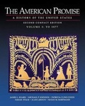 Cover: The American Promise - Bedford Books,U.S.