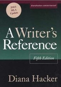 Enlarge image Cover: A Writer's Reference - St Martin's Press