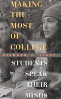 Cover: Making the Most of College - Harvard University Press