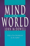 Cover: Mind and World - Harvard University Press