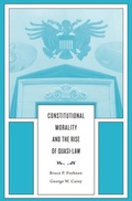Cover: Constitutional Morality and the Rise of Quasi-Law - Harvard University Press