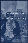 Cover: Corporations and American Democracy - Harvard University Press