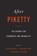 Cover: After Piketty - Harvard University Press