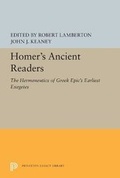 Cover: Homer's Ancient Readers - Princeton University Press