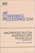 Cover: Stability of Amorphous Silicon Materials and Solar Cells - American Institute of Physics