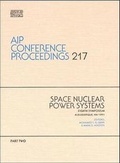 Cover: Space Nuclear Power Systems - American Institute of Physics