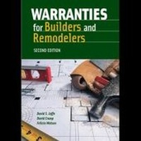 Abbildung von: Warranties for Builders & Remodelers - BuilderBooks