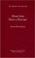 Cover: Does God Have a Nature? - Marquette University Press