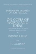 Cover: On Copia of Words and Ideas - Marquette University Press