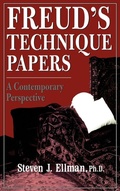 Cover: Freud's Technique Papers - Jason Aronson Publishers