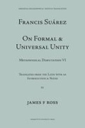 Cover: On Formal and Universal Unity - Marquette University Press