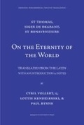 Cover: On the Eternity of the World - Marquette University Press