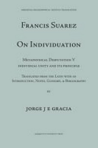 Enlarge image Cover: Suarez On Individuation - Marquette University Press