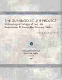 Enlarge image Cover: The Durango South Project - University of Arizona Press