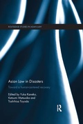 Cover: Asian Law in Disasters - Routledge