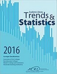 Abbildung von: 2016 ACRL Academic Library Trends and Statistics for Carnegie Classifications - ALA Editions