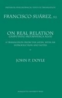 Enlarge image Cover: On Real Relation - Marquette University Press