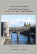 Cover: Henry of Ghent's 'Summa of Ordinary Questions' - Marquette University Press