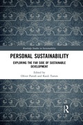 Cover: Personal Sustainability - Routledge