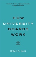 Cover: How University Boards Work - Johns Hopkins University Press
