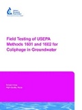 Cover: Field Testing of USEPA Methods 1601 and 1602 for Coliphage in Groundwater - American Water Works Association