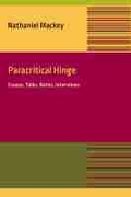 Cover: Paracritical Hinge - University of Iowa Press
