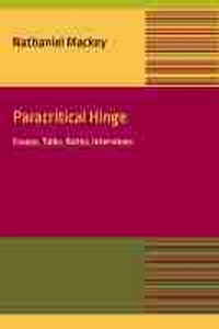 Enlarge image Cover: Paracritical Hinge - University of Iowa Press