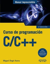 Abbildung von: C/C++ : curso de programación - Anaya Multimedia
