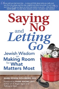 Enlarge image Cover: Saying No and Letting Go - Jewish Lights