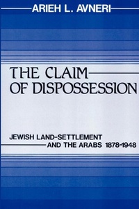 Abbildung von: The Claim of Dispossession - Transaction Publishers
