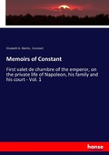 Cover: Memoirs of Constant - Hansebooks