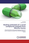 Cover: Healing potential of a novel compound isolated from Mentha leaves - LAP Lambert Academic Publishing