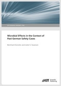 Cover: Microbial Effects in the Context of Past German Safety Cases - KIT Scientific Publishing
