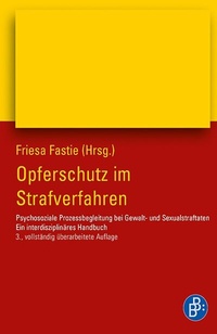 Abbildung von: Opferschutz im Strafverfahren - Verlag Barbara Budrich