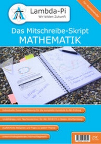 Abbildung von: Das Mitschreibe-Skript MATHEMATIK - Lambda Pi