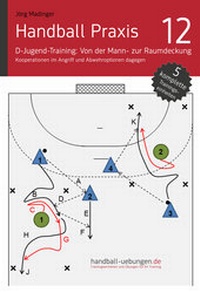 Abbildung von: Handball Praxis 12 - D-Jugend-Training: Von der Mann- zur Raumdeckung - Kooperationen im Angriff und Abwehroptionen dagegen - DV Concept