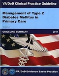 Cover: Va/Dod Clinical Practice Guideline for Management of Type 2 Diabetes Mellitus in Primary Care Guideline Summary - National Defense University Press,U.S.