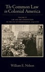 Cover: The Common Law in Colonial America - Oxford University Press Inc
